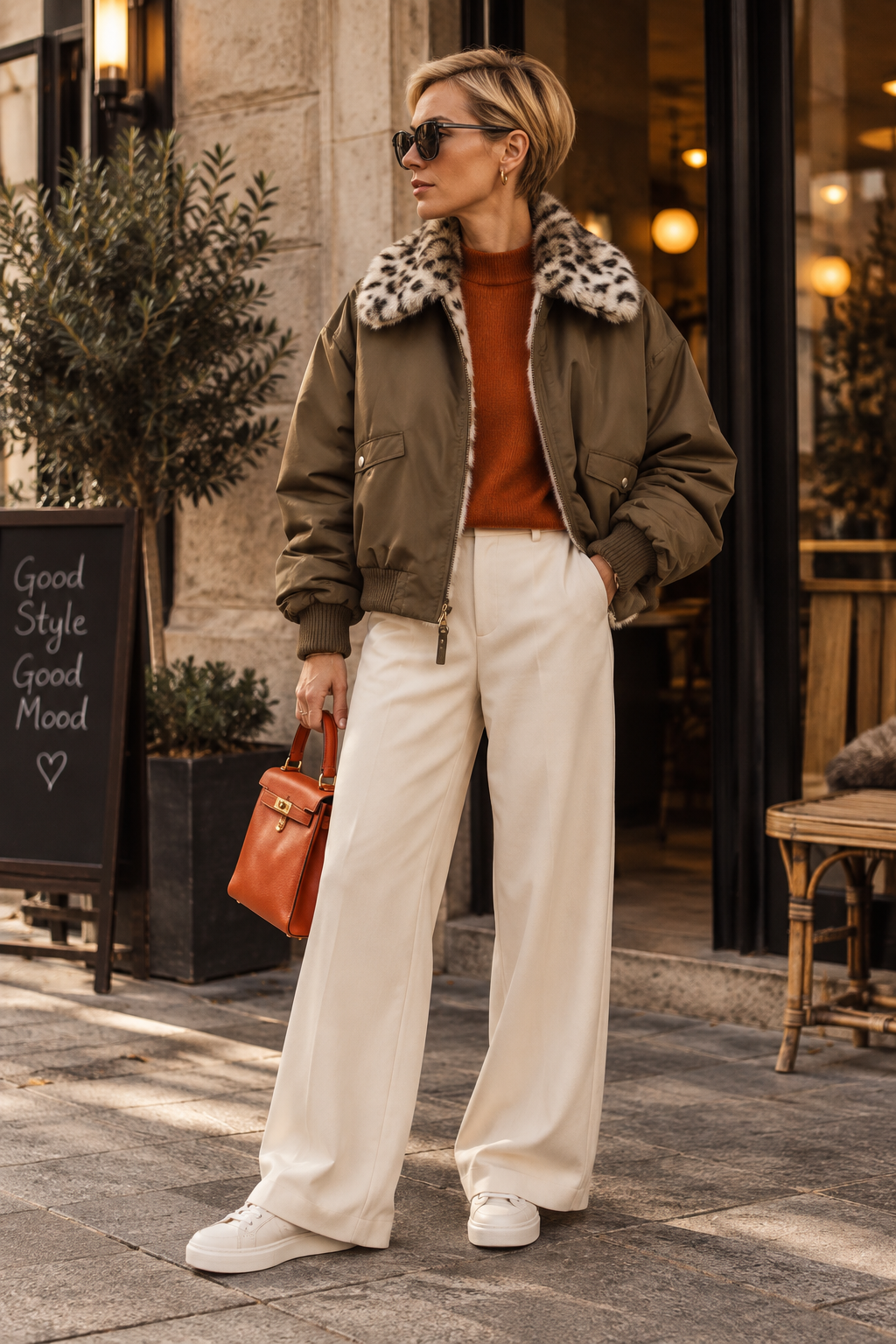 Medina – Wendejacke in Leo & Khaki