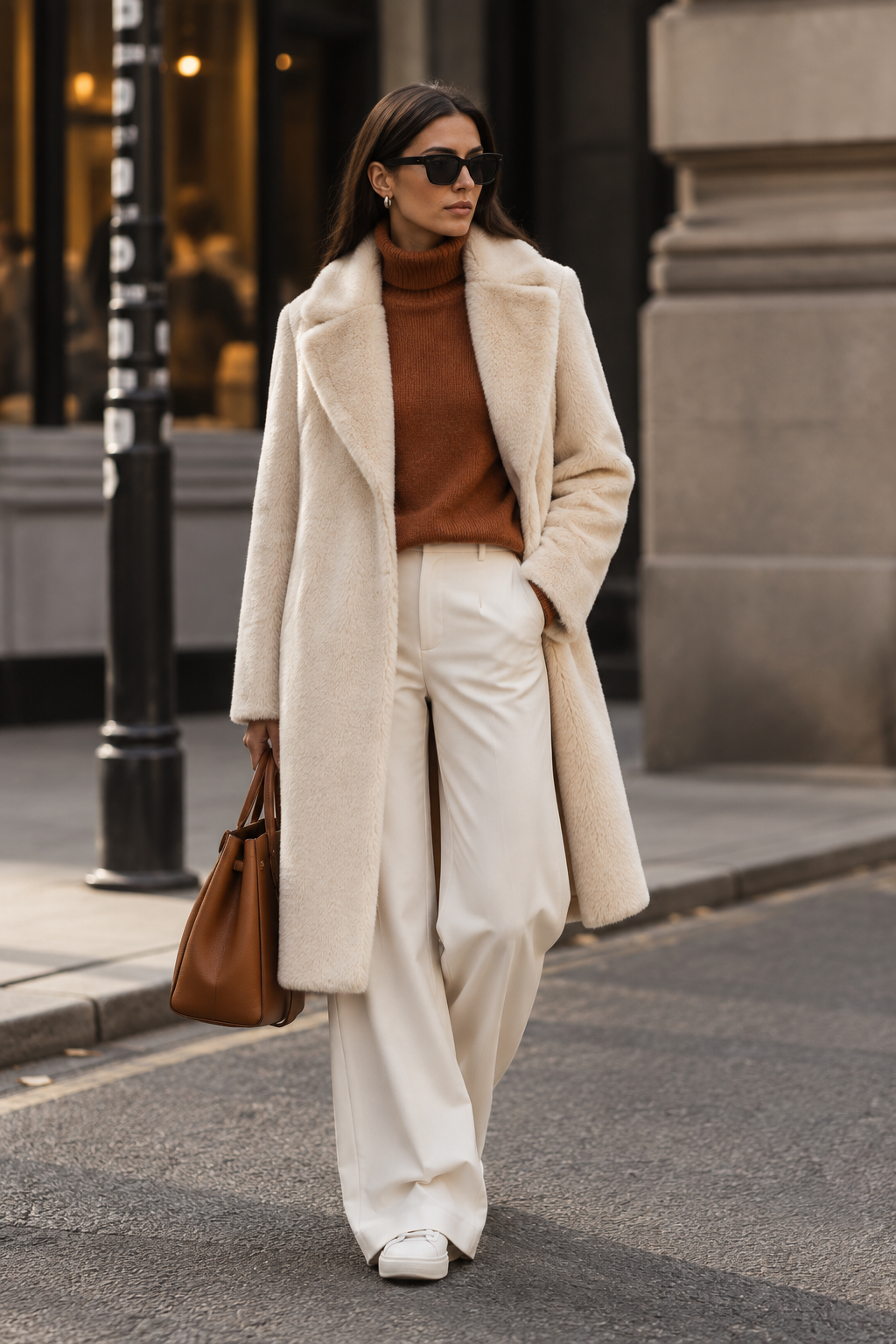 Elodie – Wendemantel in Cream