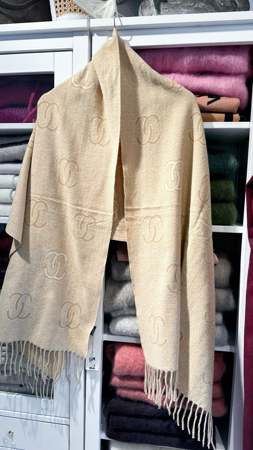 Schal „Amélie“ – Cream