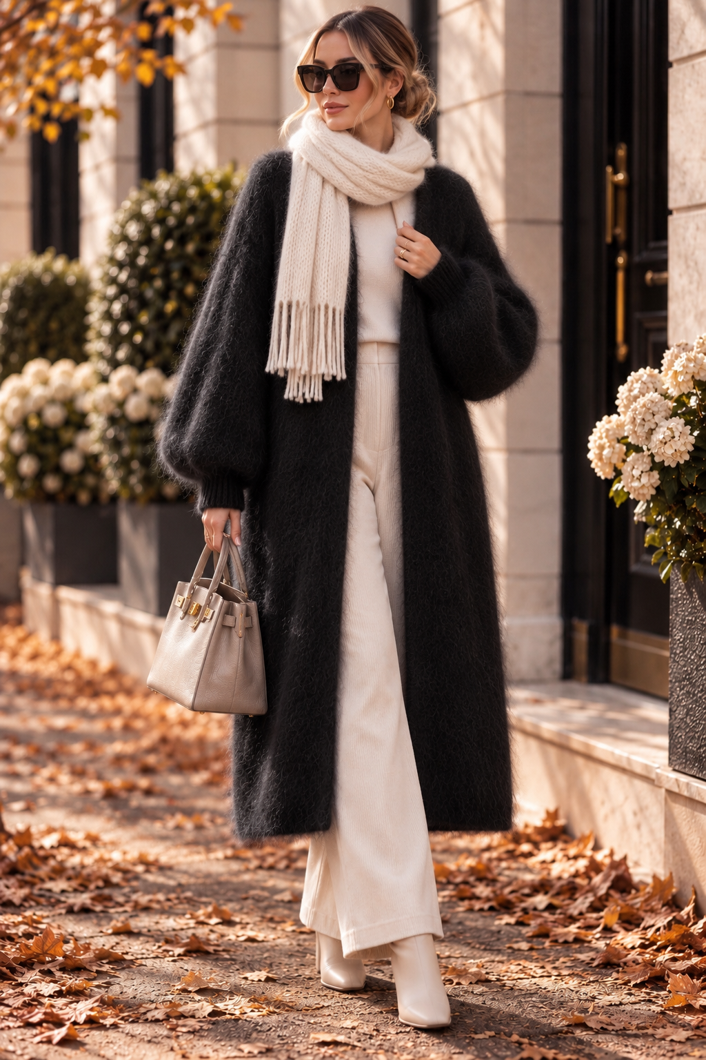 MILA – Long Mohair Cardigan