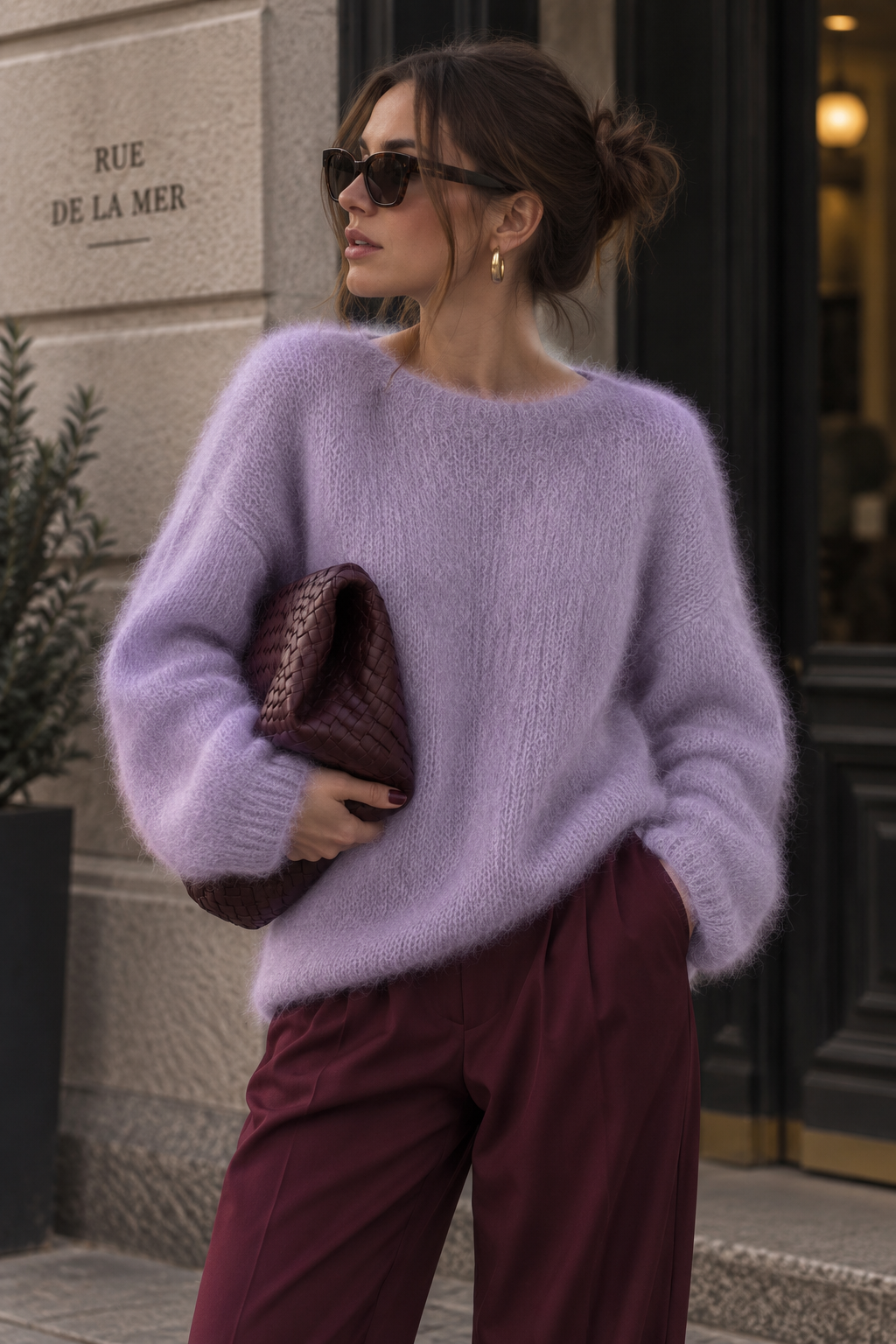 DALA MOHAIR PULLOVER – Soft Oversize Knit