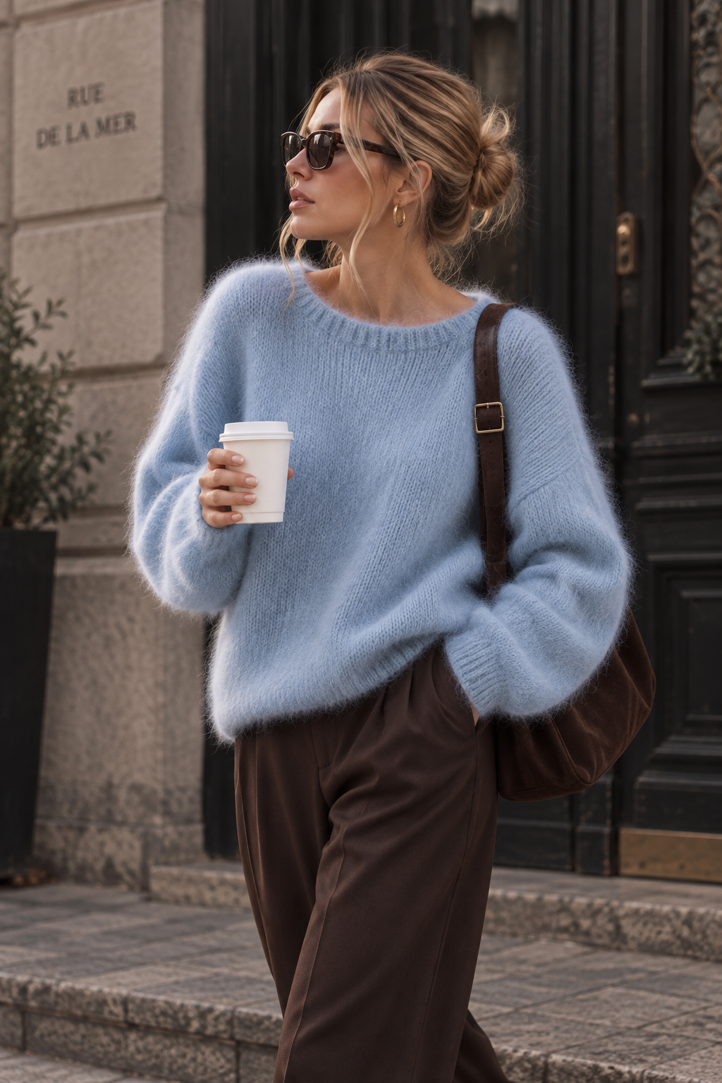 DALA MOHAIR PULLOVER – Soft Oversize Knit