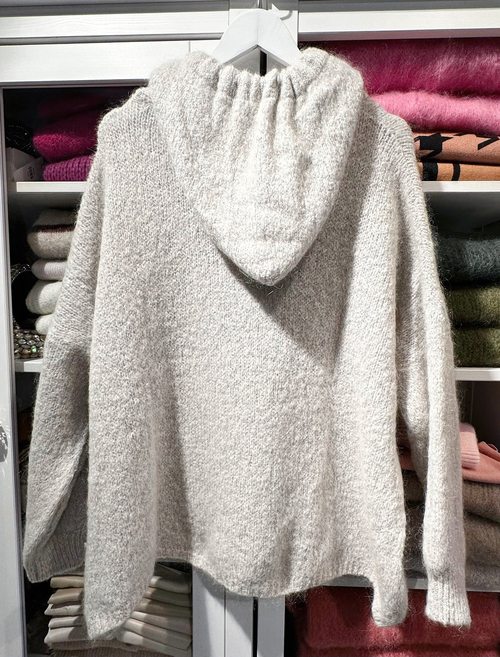 Leni – Oversize Mohair-Hoodie