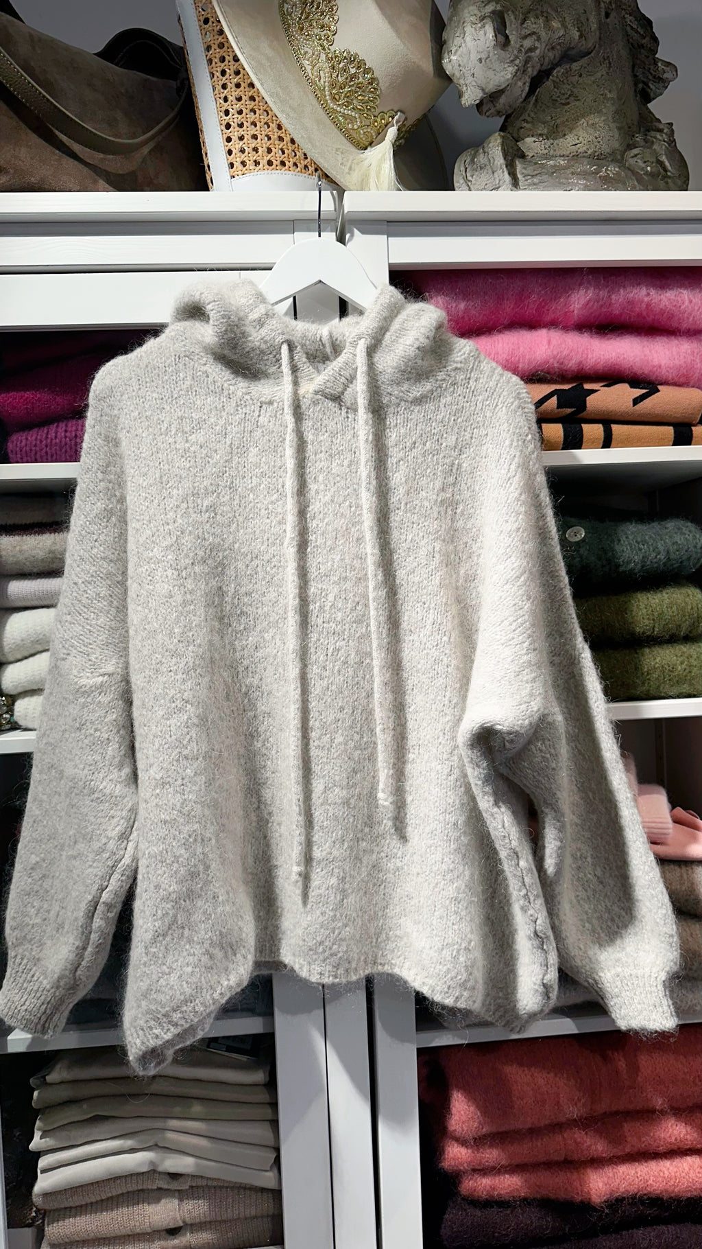 Leni – Oversize Mohair-Hoodie