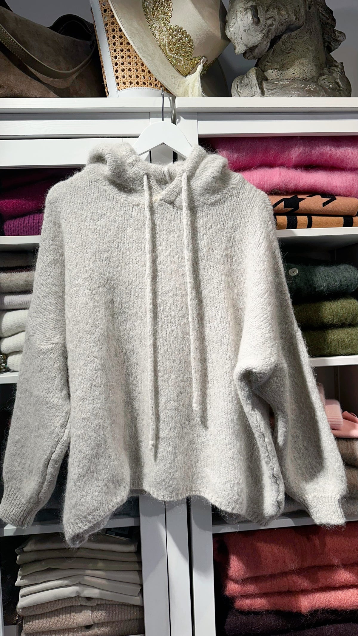 Leni – Oversize Mohair-Hoodie