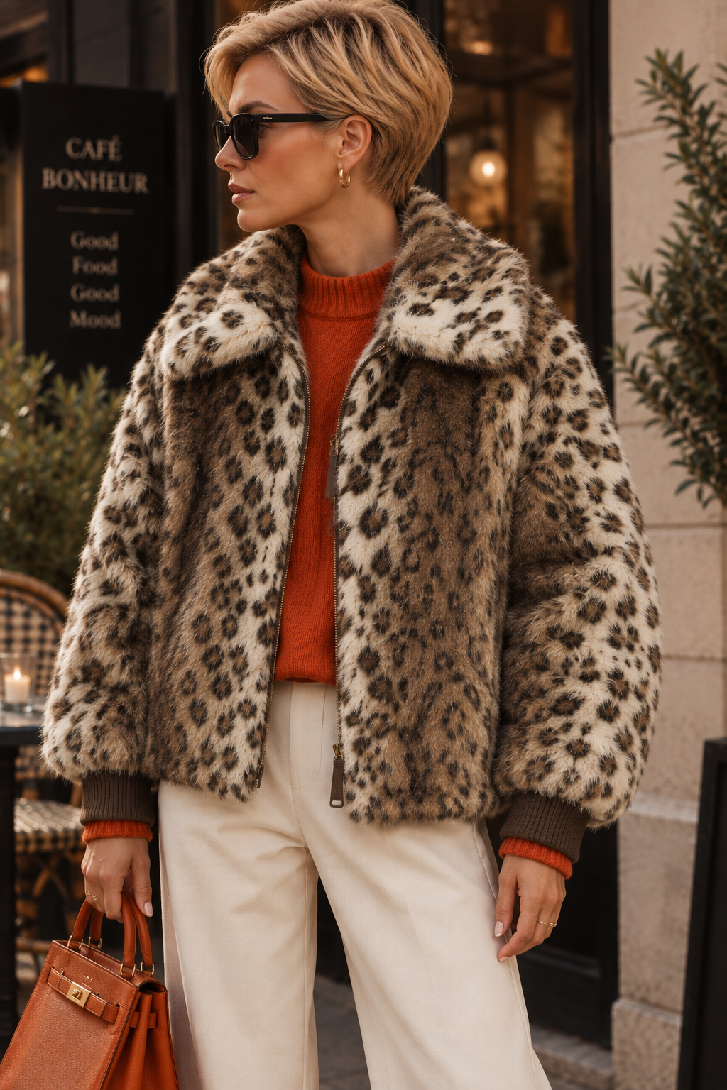 Medina – Wendejacke in Leo & Khaki