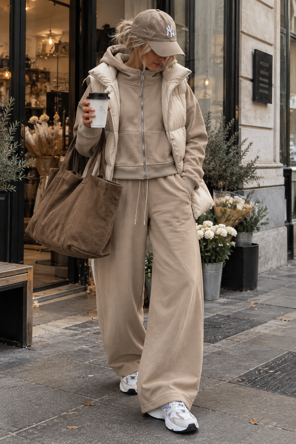 Cozy – Wide Leg Jogginganzug