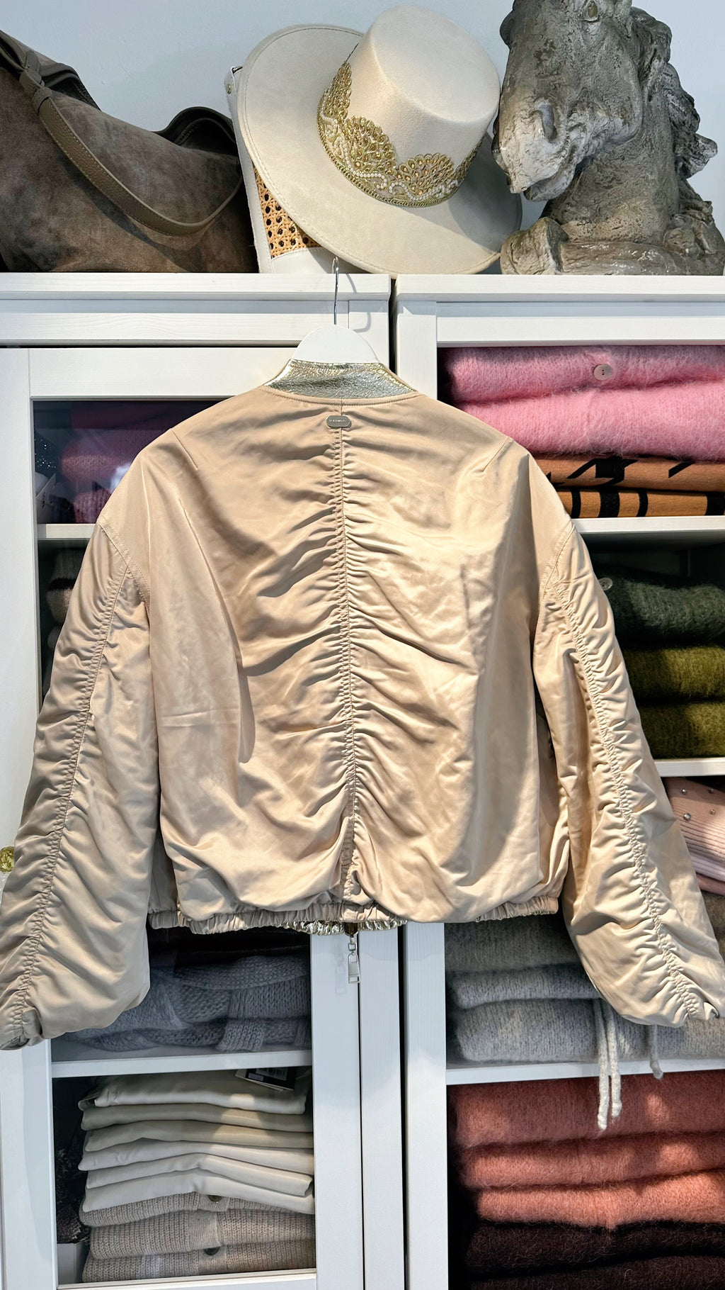 SAMMY – Wendejacke Gold & Caramel