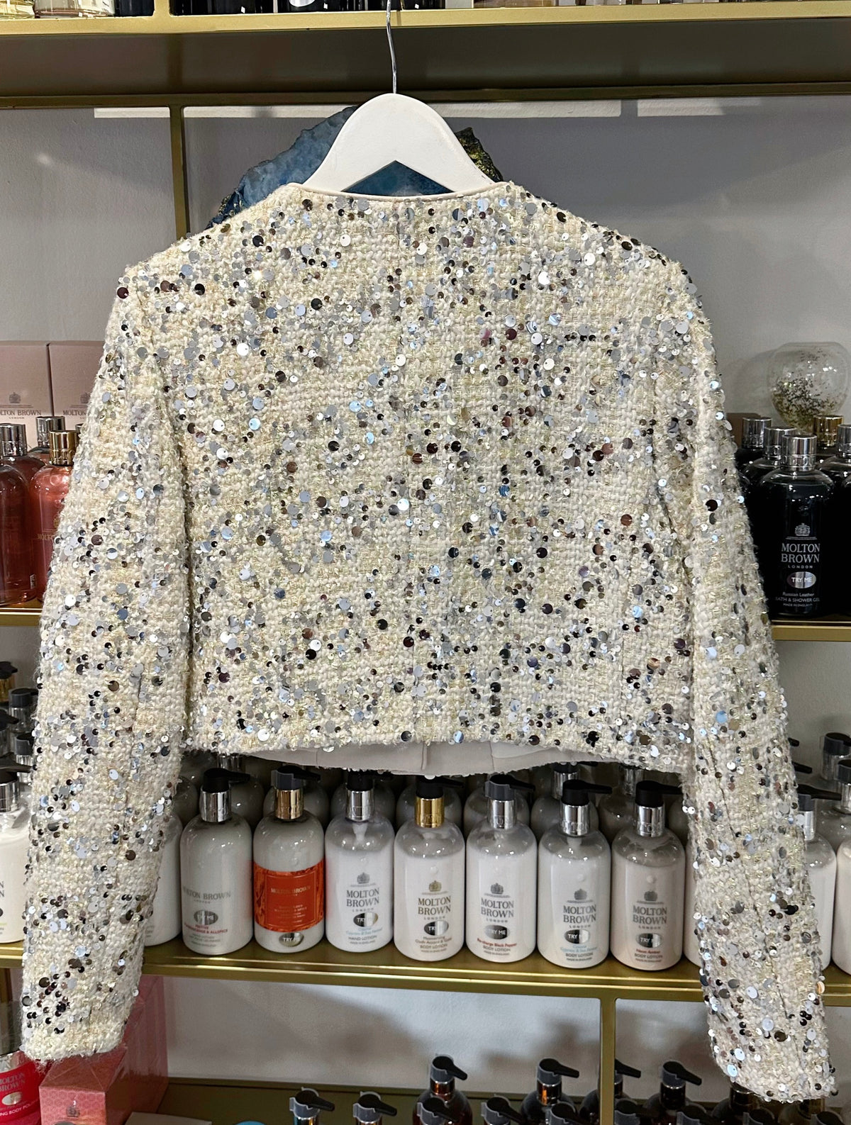 Dora - Pailletten Jacke