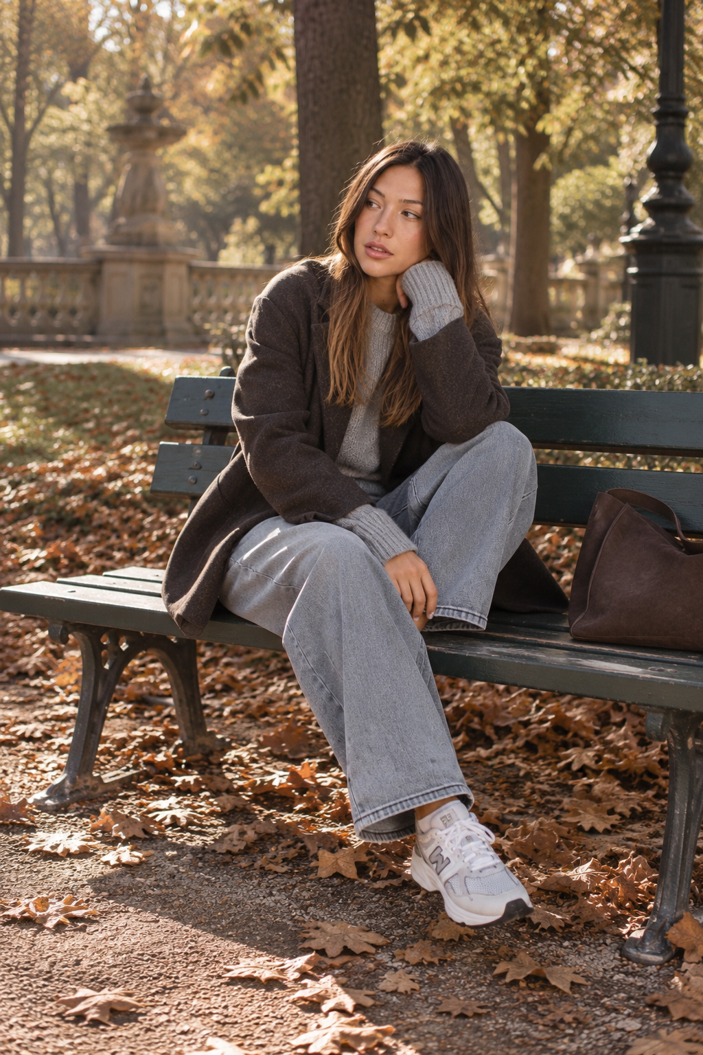 Broke – Barrel Jeans in Light Grey