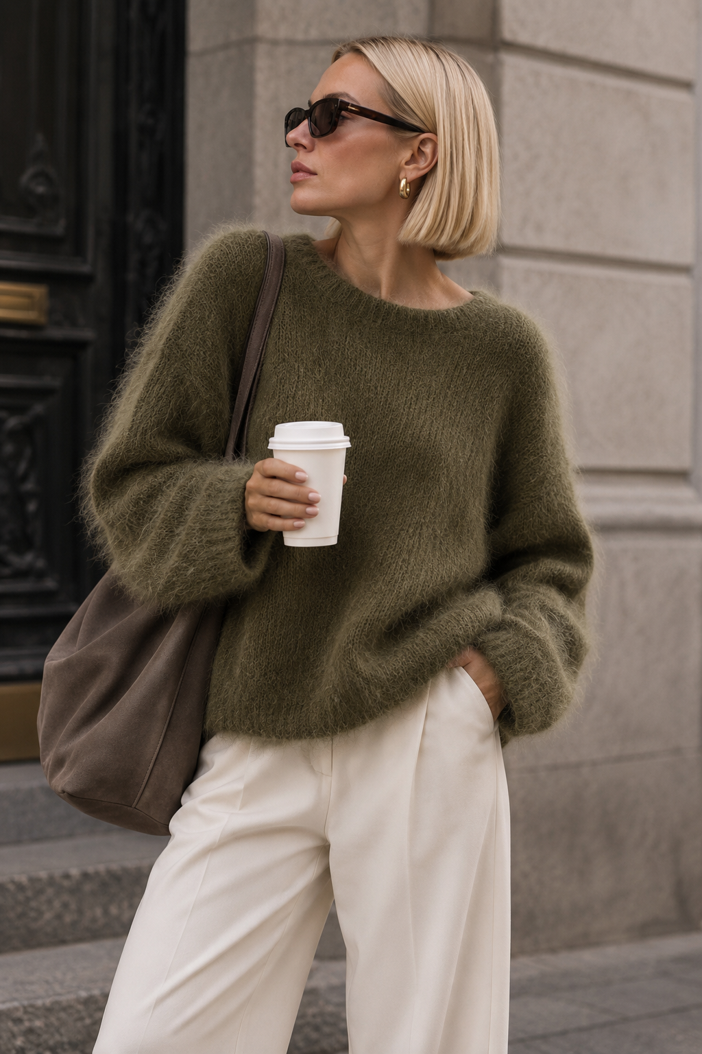 DALA MOHAIR PULLOVER – Soft Oversize Knit