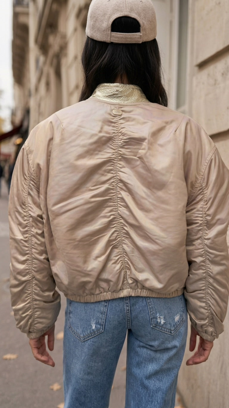SAMMY – Wendejacke Gold & Caramel
