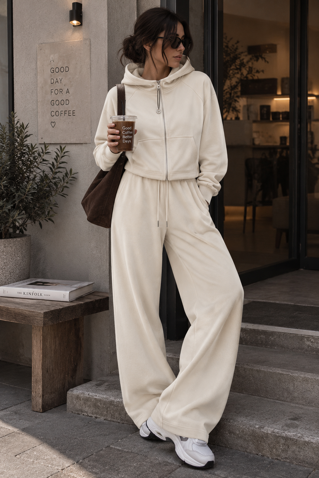 Cozy – Wide Leg Jogginganzug