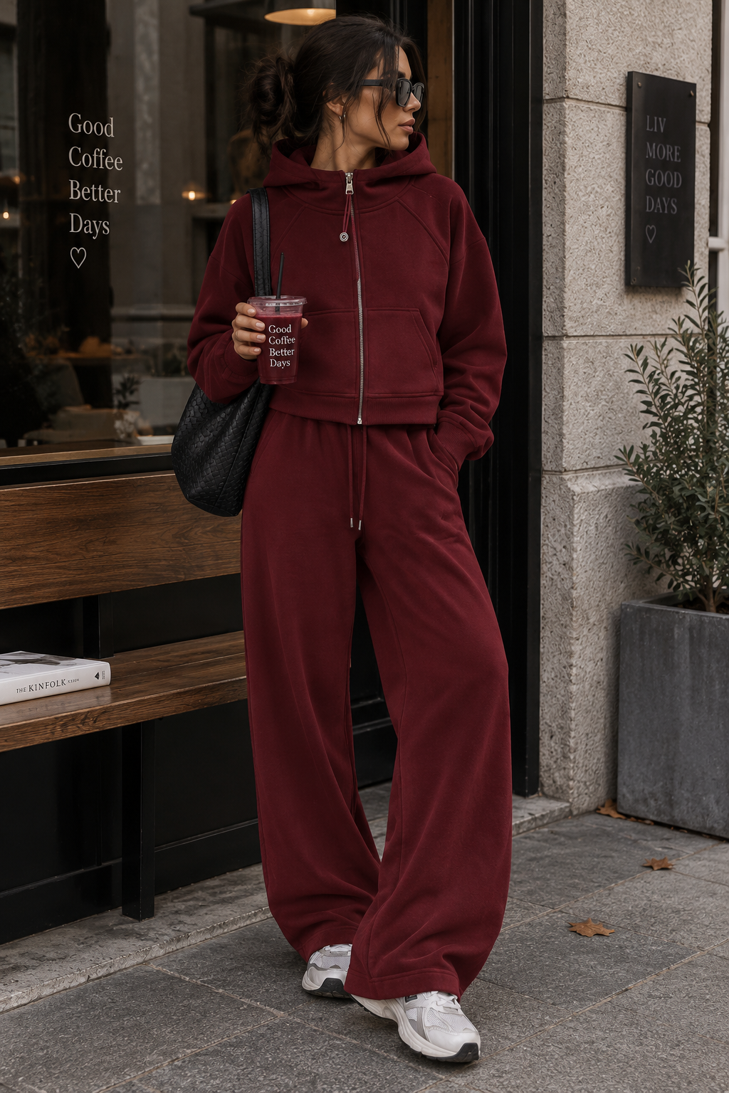 Cozy – Wide Leg Jogginganzug