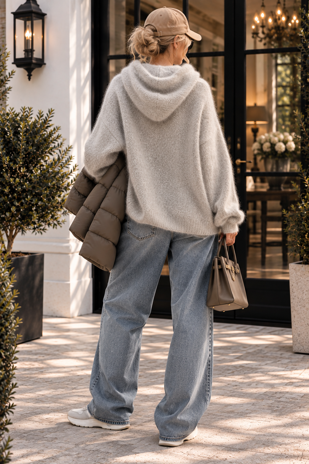 Leni – Oversize Mohair-Hoodie