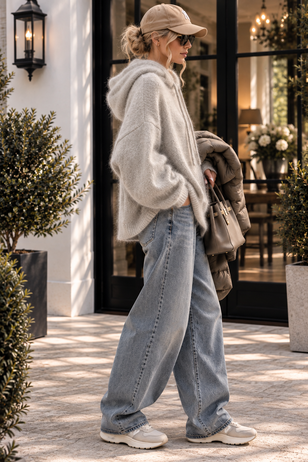 Leni – Oversize Mohair-Hoodie