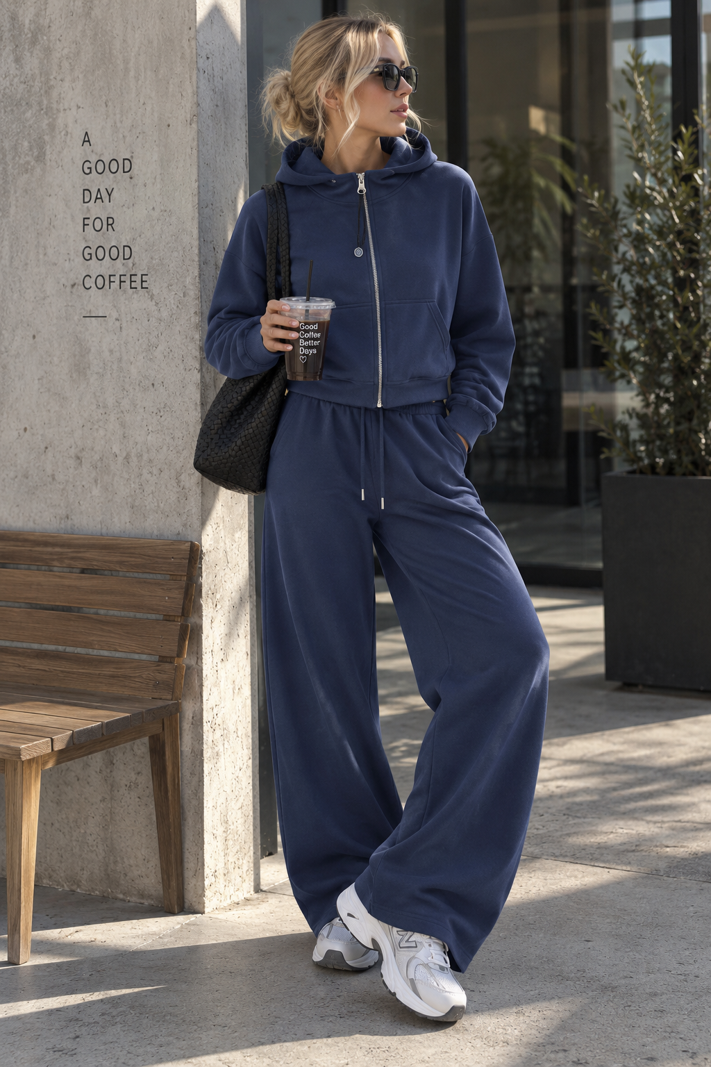 Cozy – Wide Leg Jogginganzug