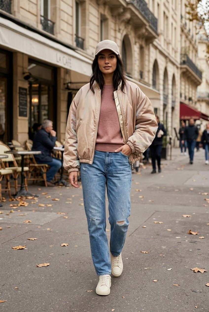 SAMMY – Wendejacke Gold & Caramel