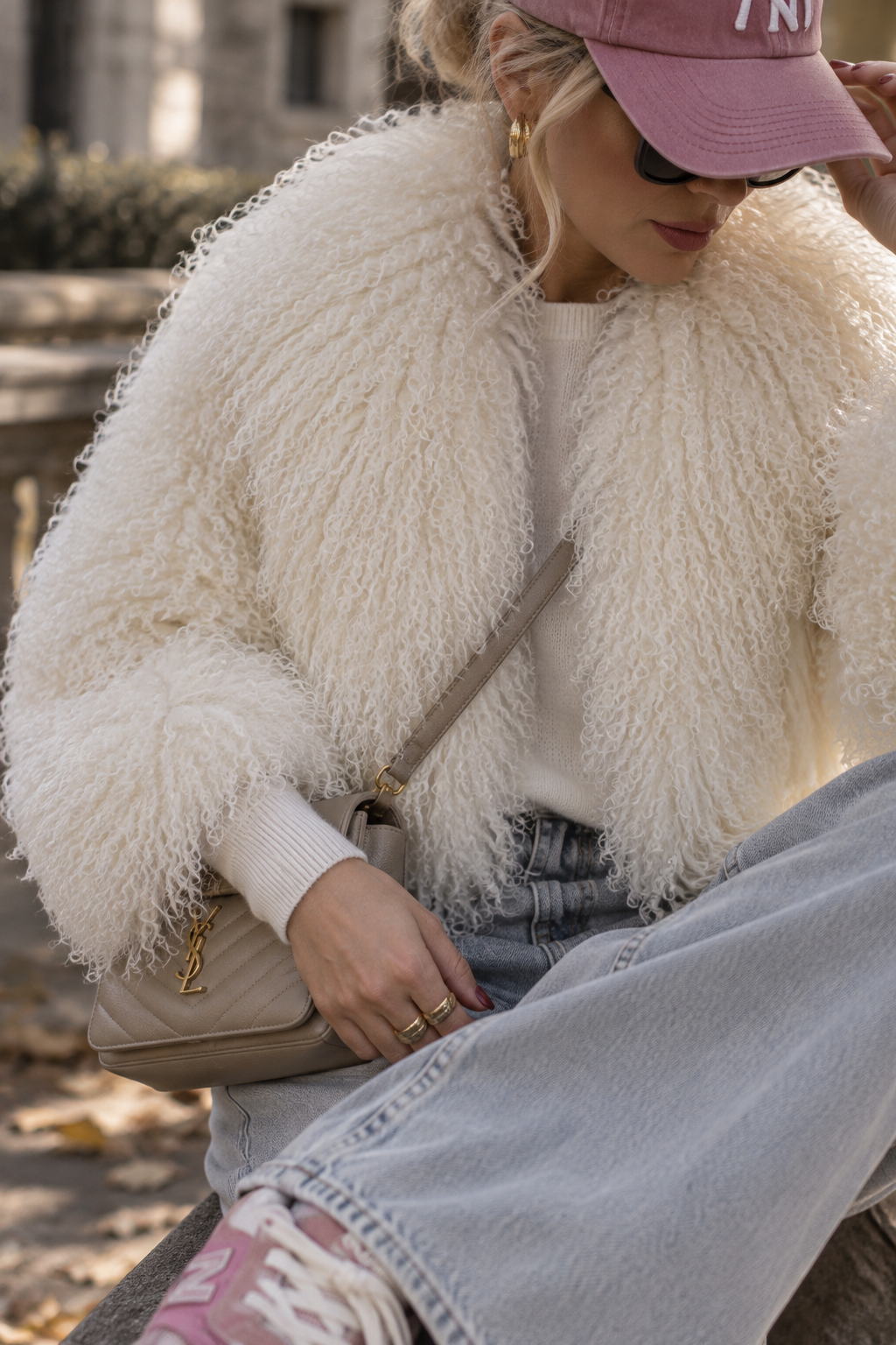 Alessia – Mongolian-Fur Jacke