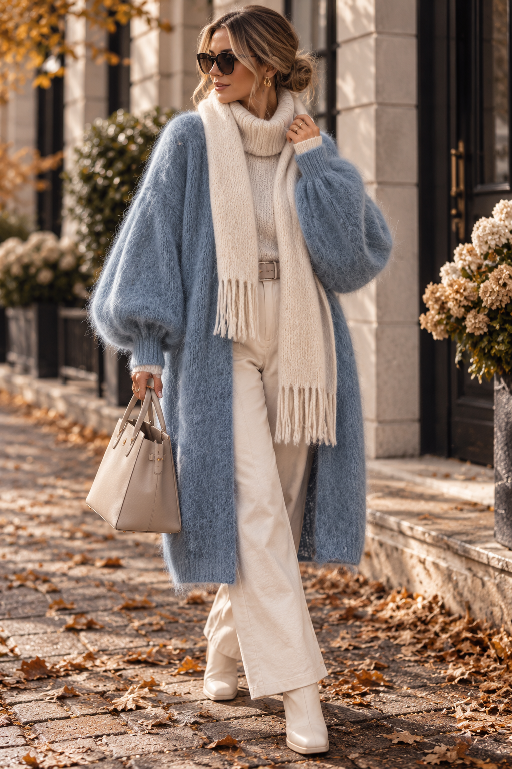 MILA – Long Mohair Cardigan