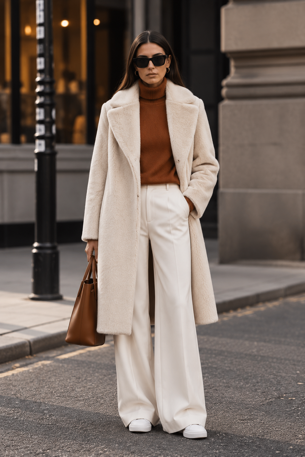 Elodie – Wendemantel in Cream