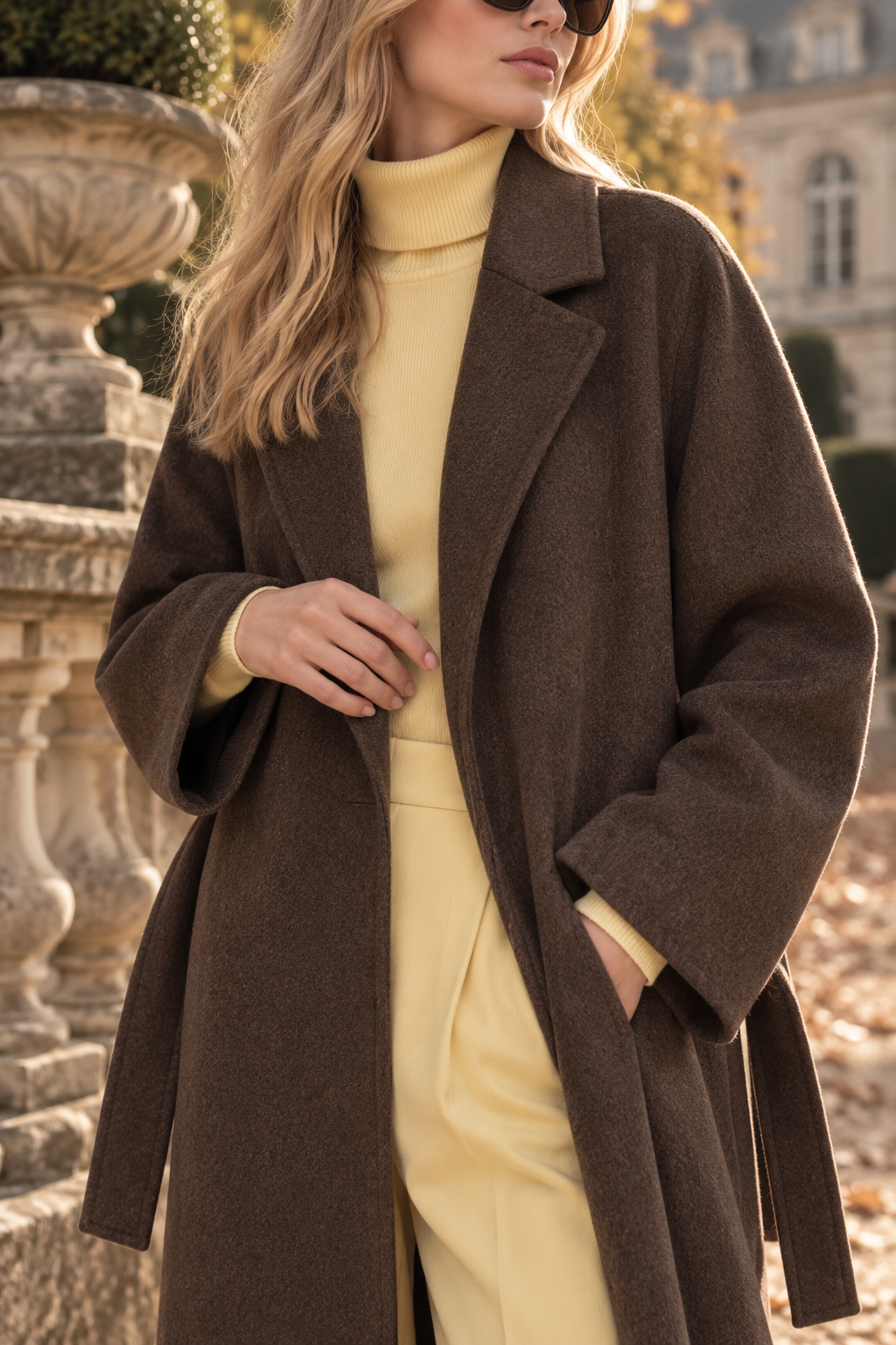 Lina - Wollmantel „Lina“ – zeitlose Eleganz in weicher Wollmischung